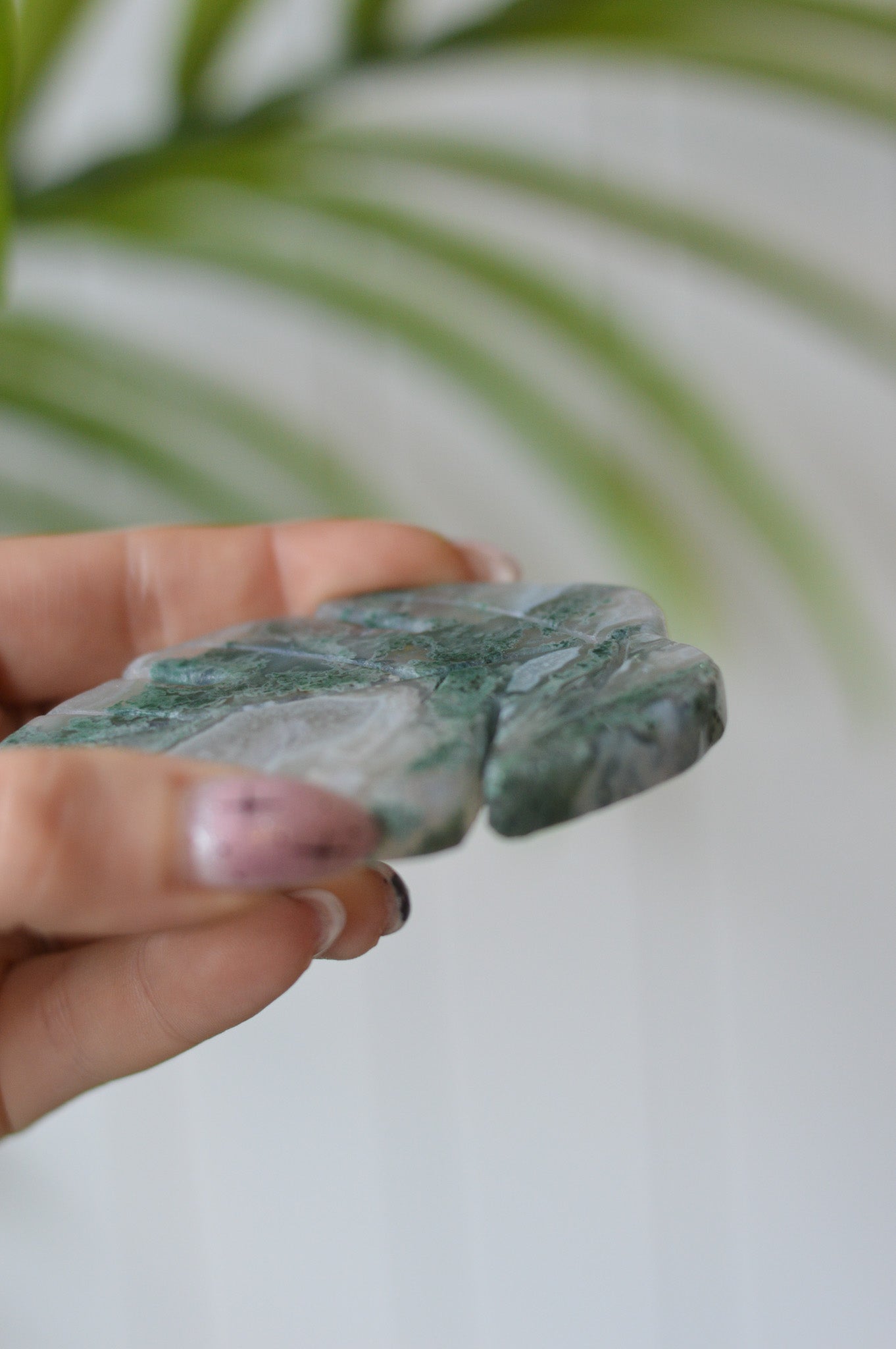 Moss Agate Leaf