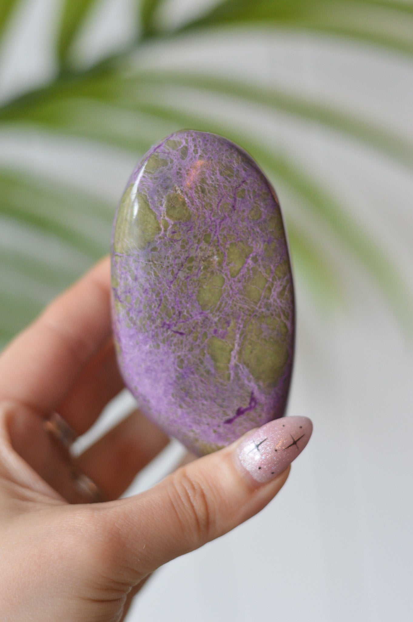 Stichtite In Serpentine Freeform