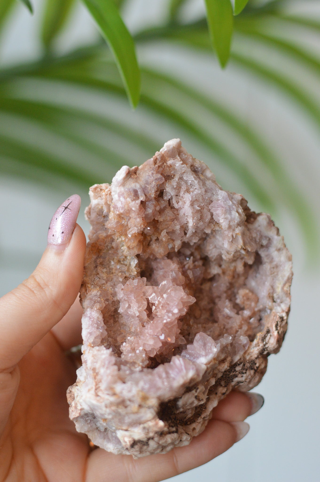 Pink Amethyst Cluster