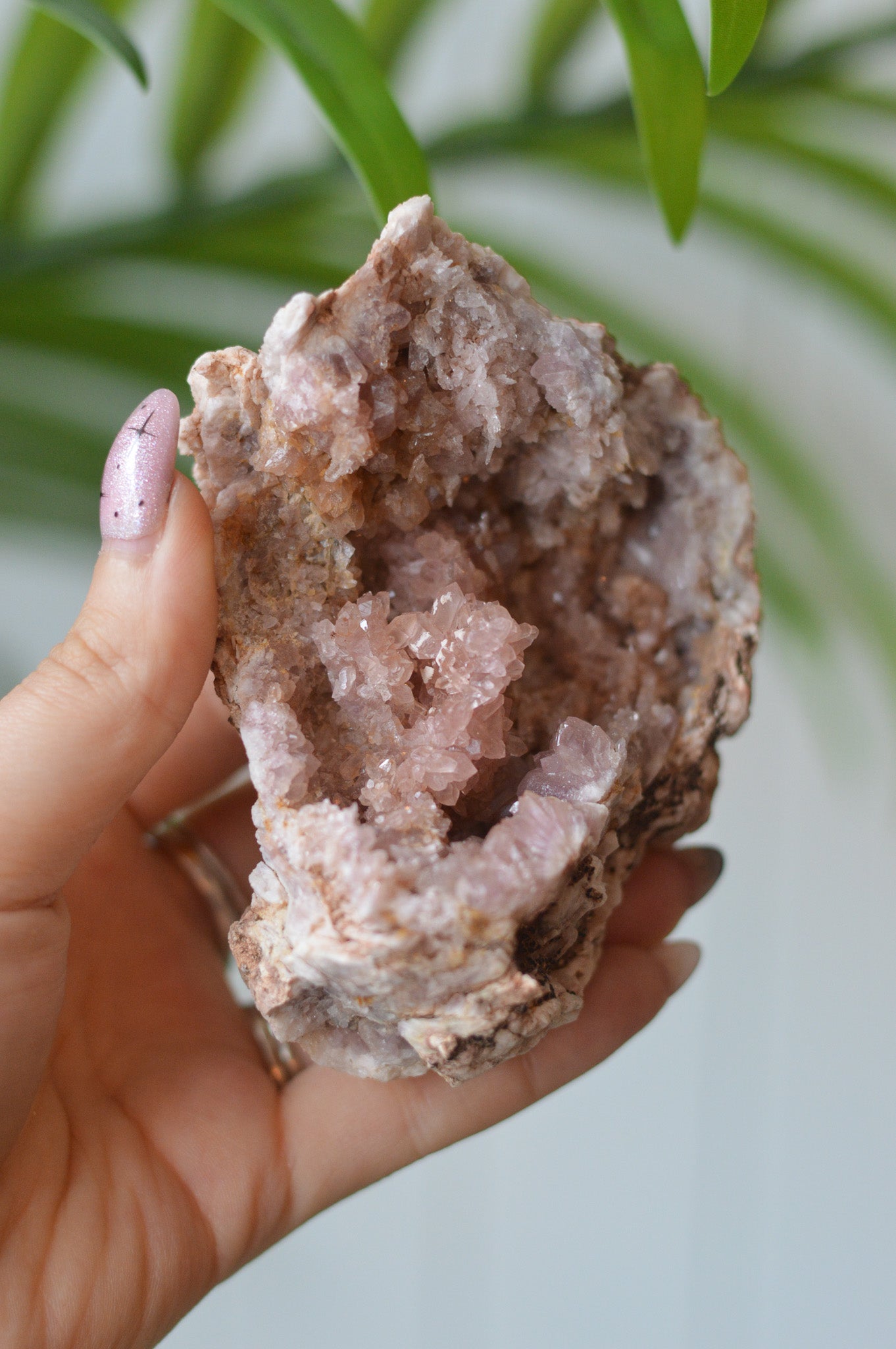 Pink Amethyst Cluster