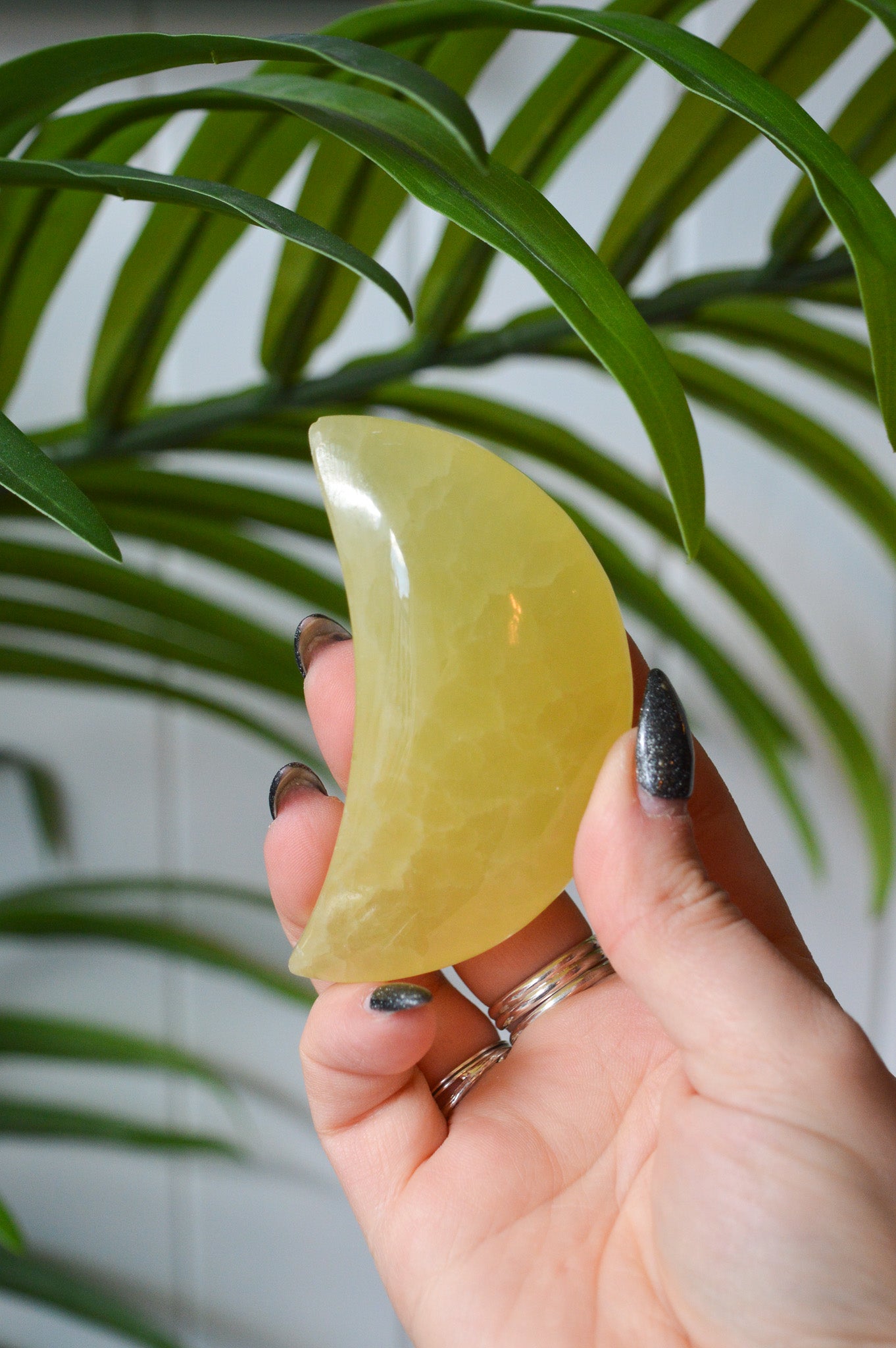 Lemon Calcite Moon