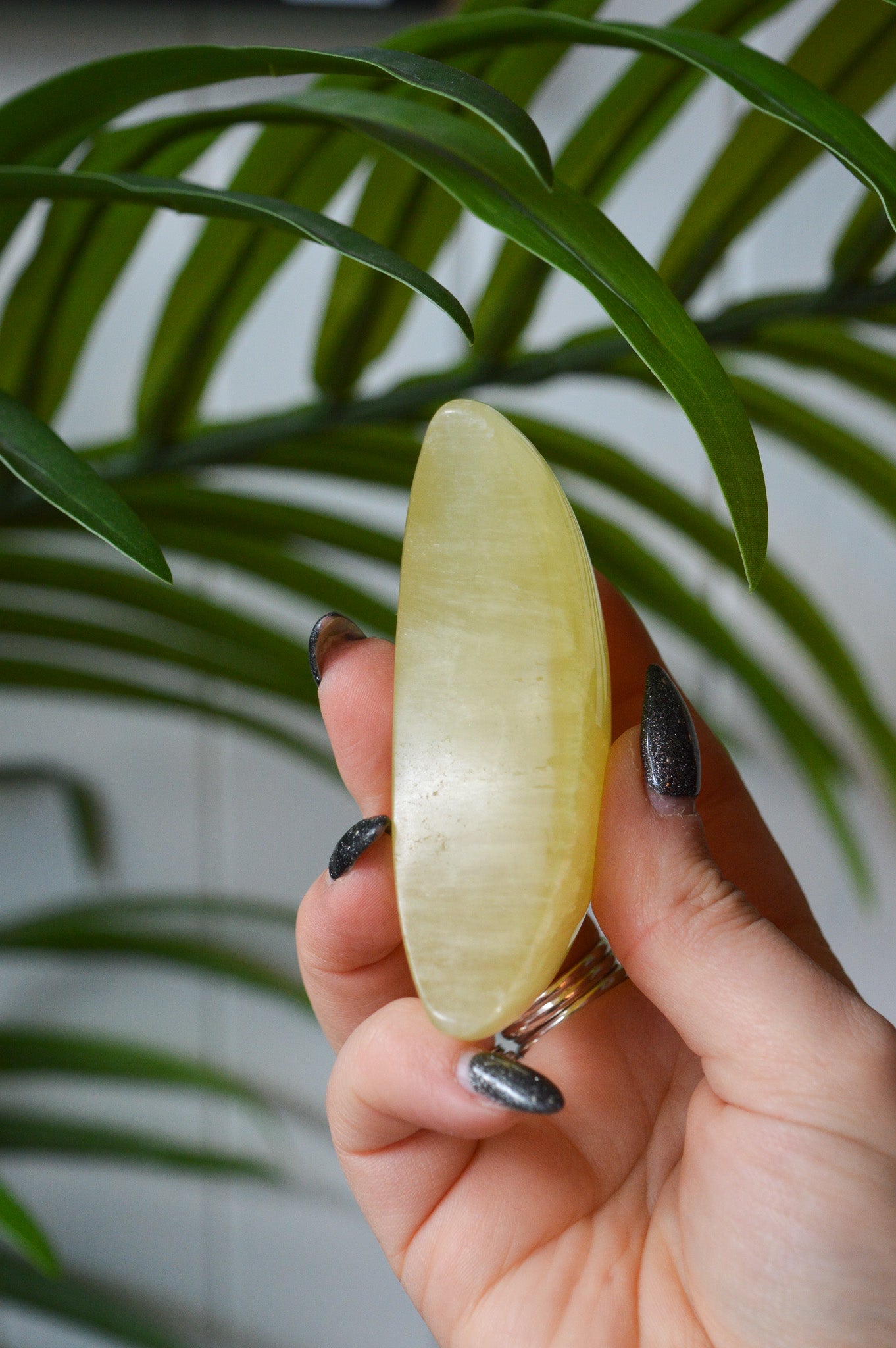 Lemon Calcite Moon