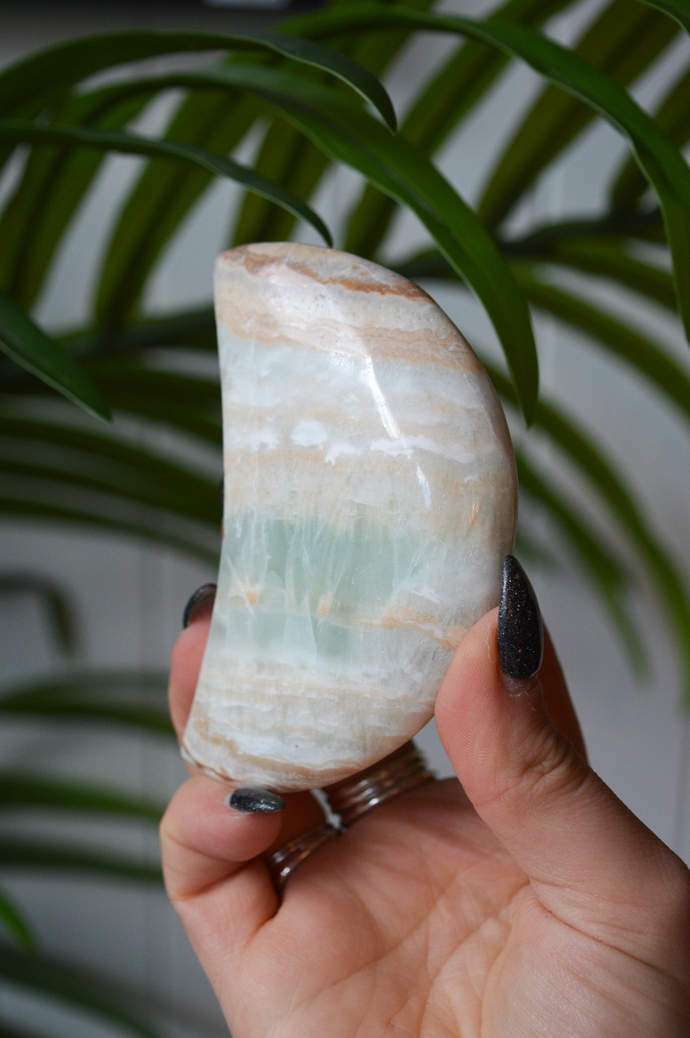 Caribbean Calcite Moon