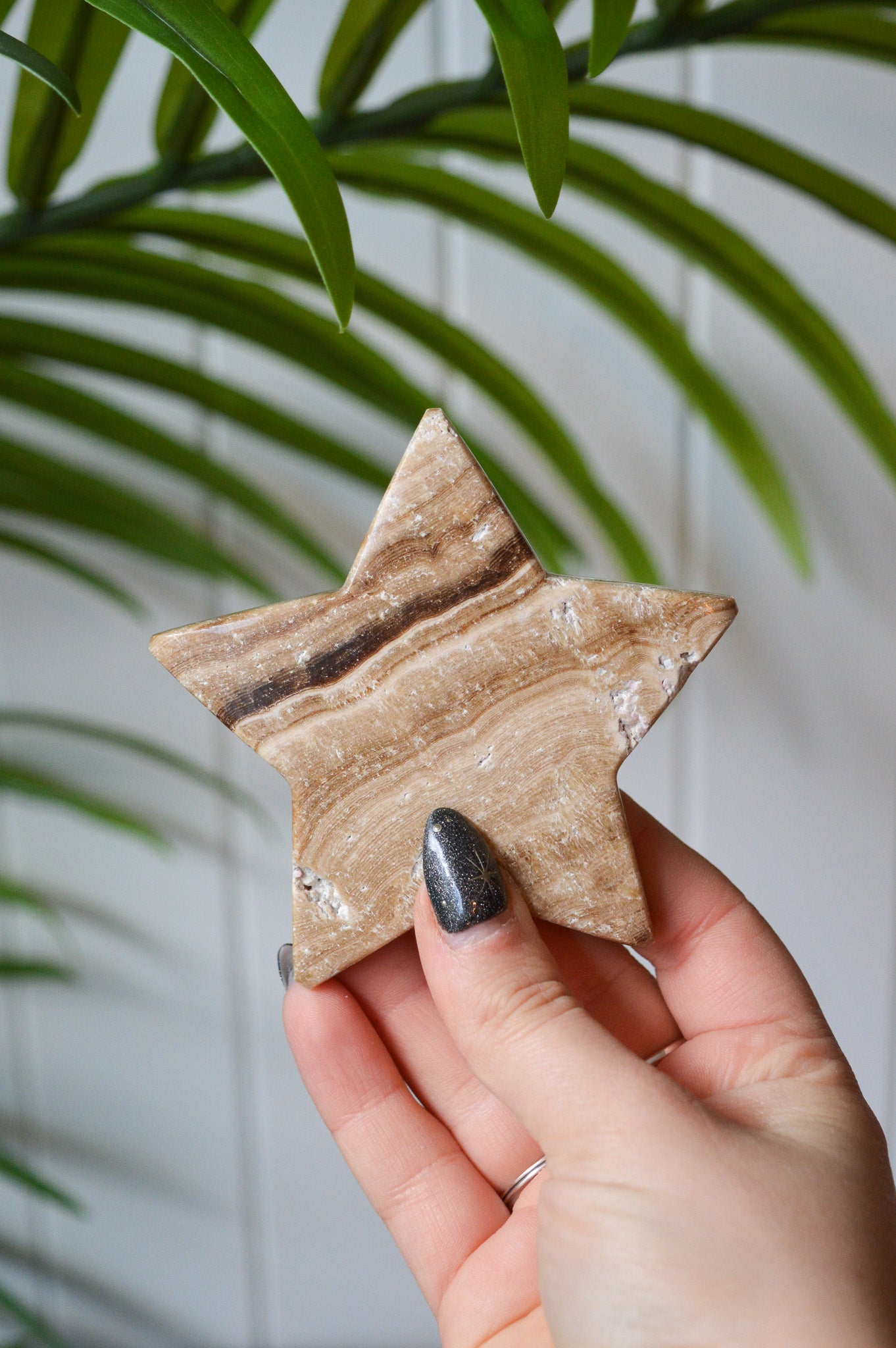 Chocolate Calcite Star