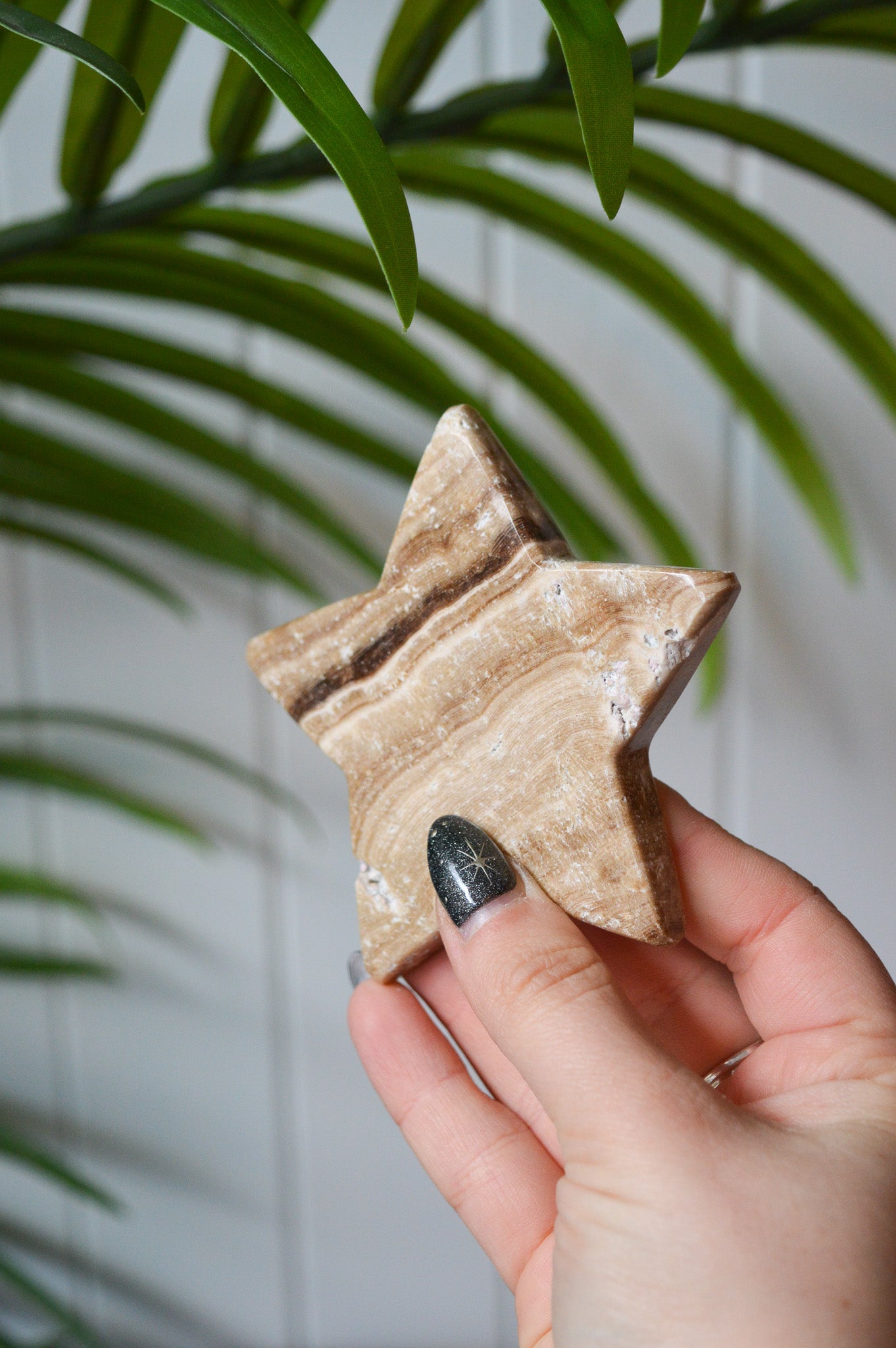 Chocolate Calcite Star