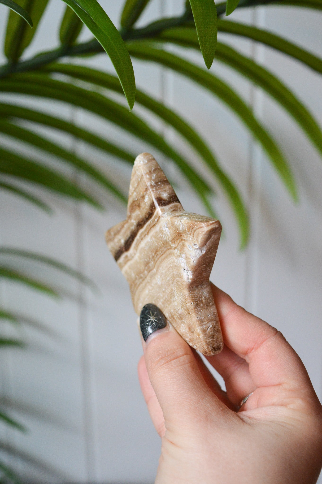 Chocolate Calcite Star