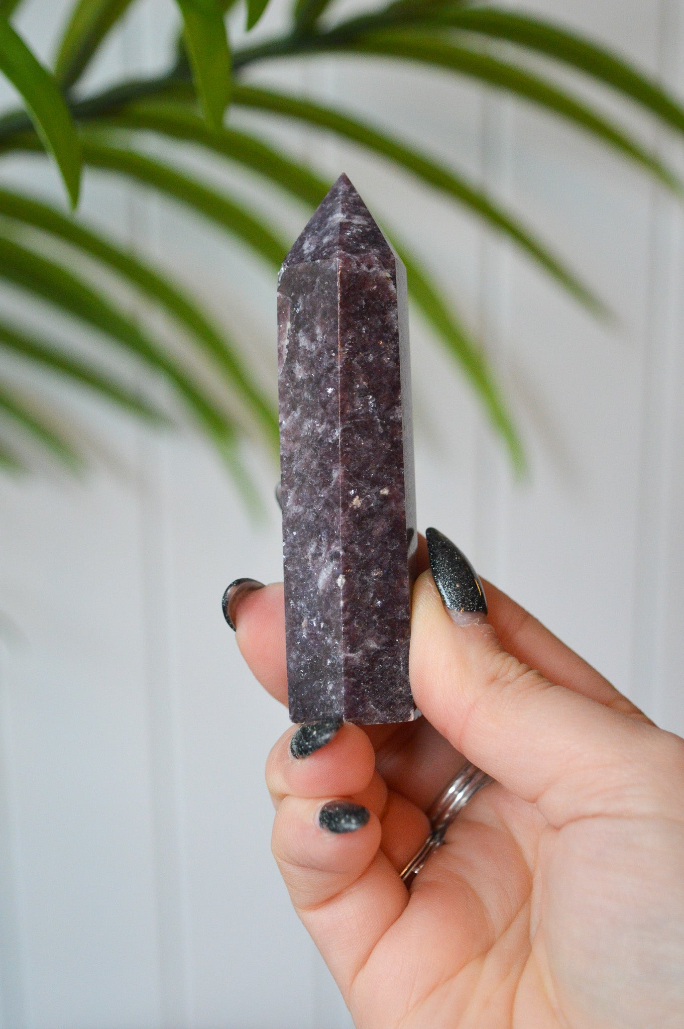 Lepidolite Point