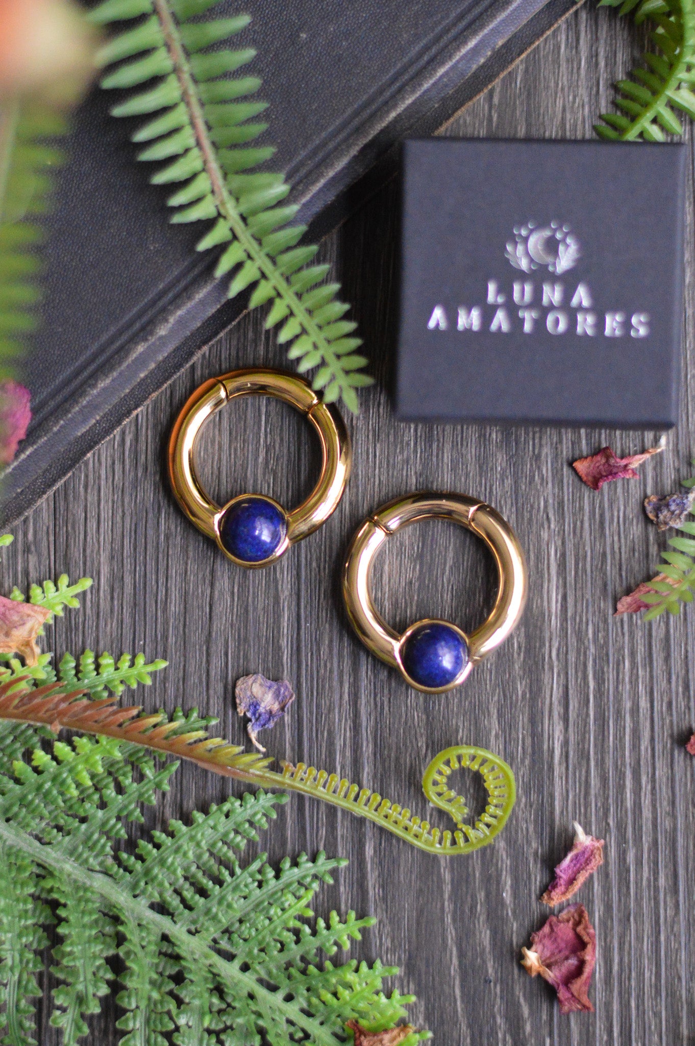 Crystal Ball Ear Weights