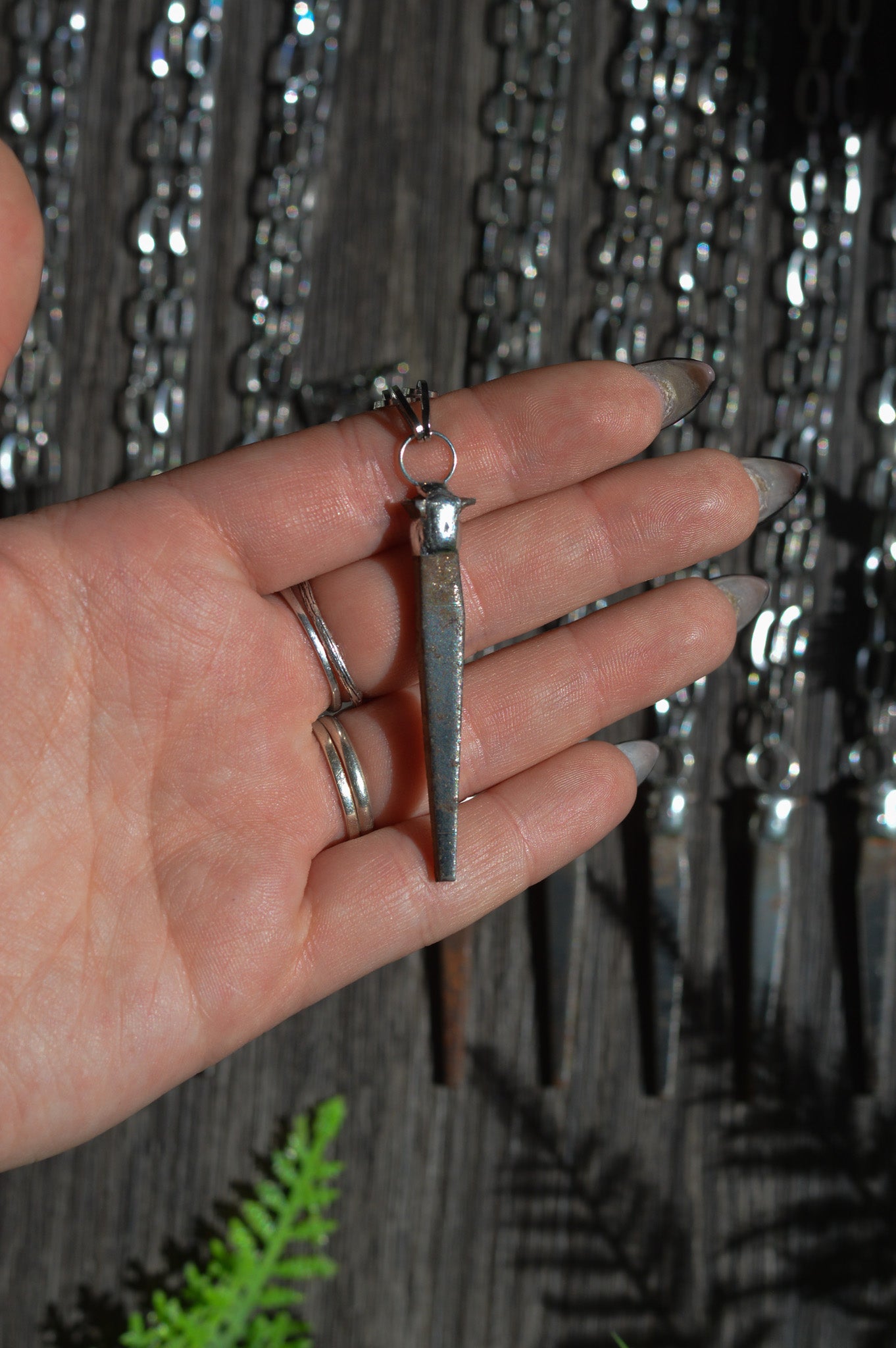Coffin Nail Necklace