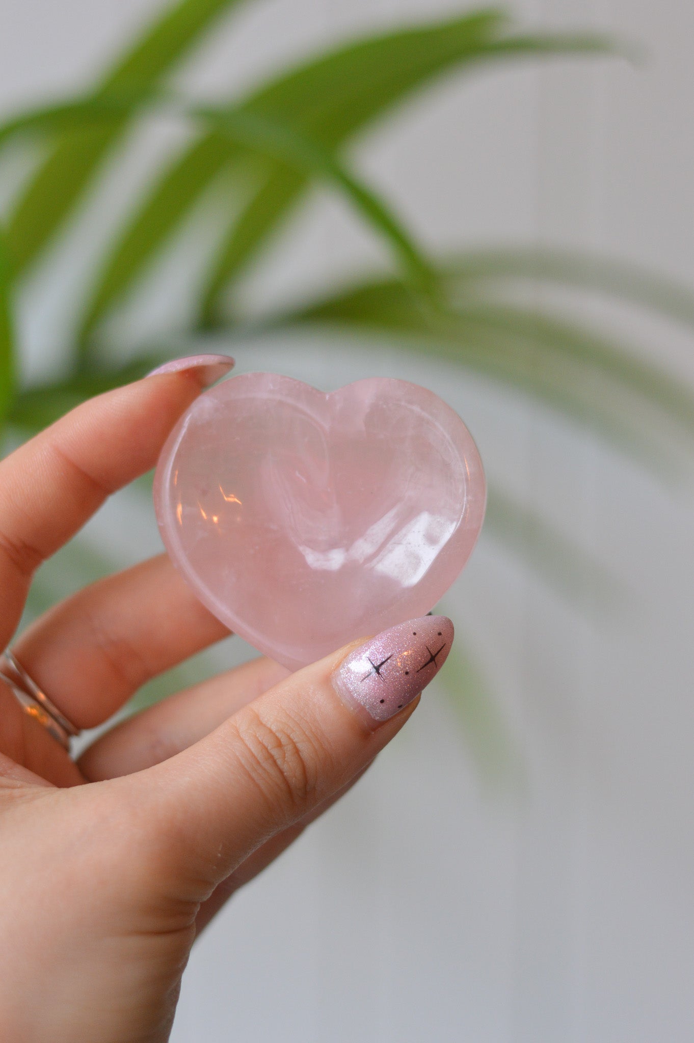 Rose Quartz Mini Heart Dish