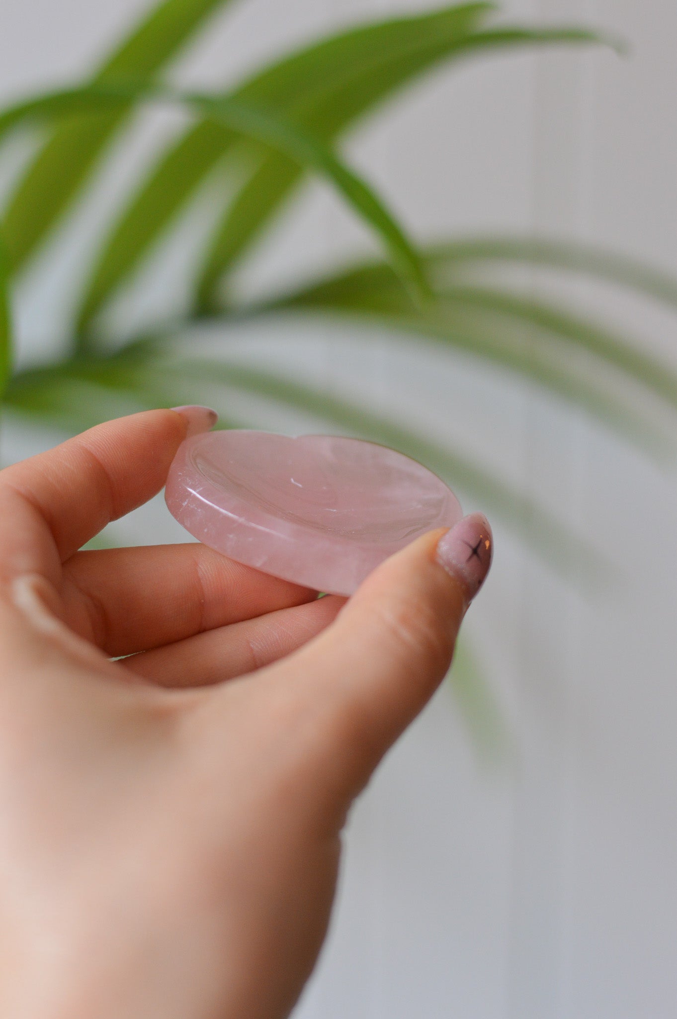 Rose Quartz Mini Heart Dish
