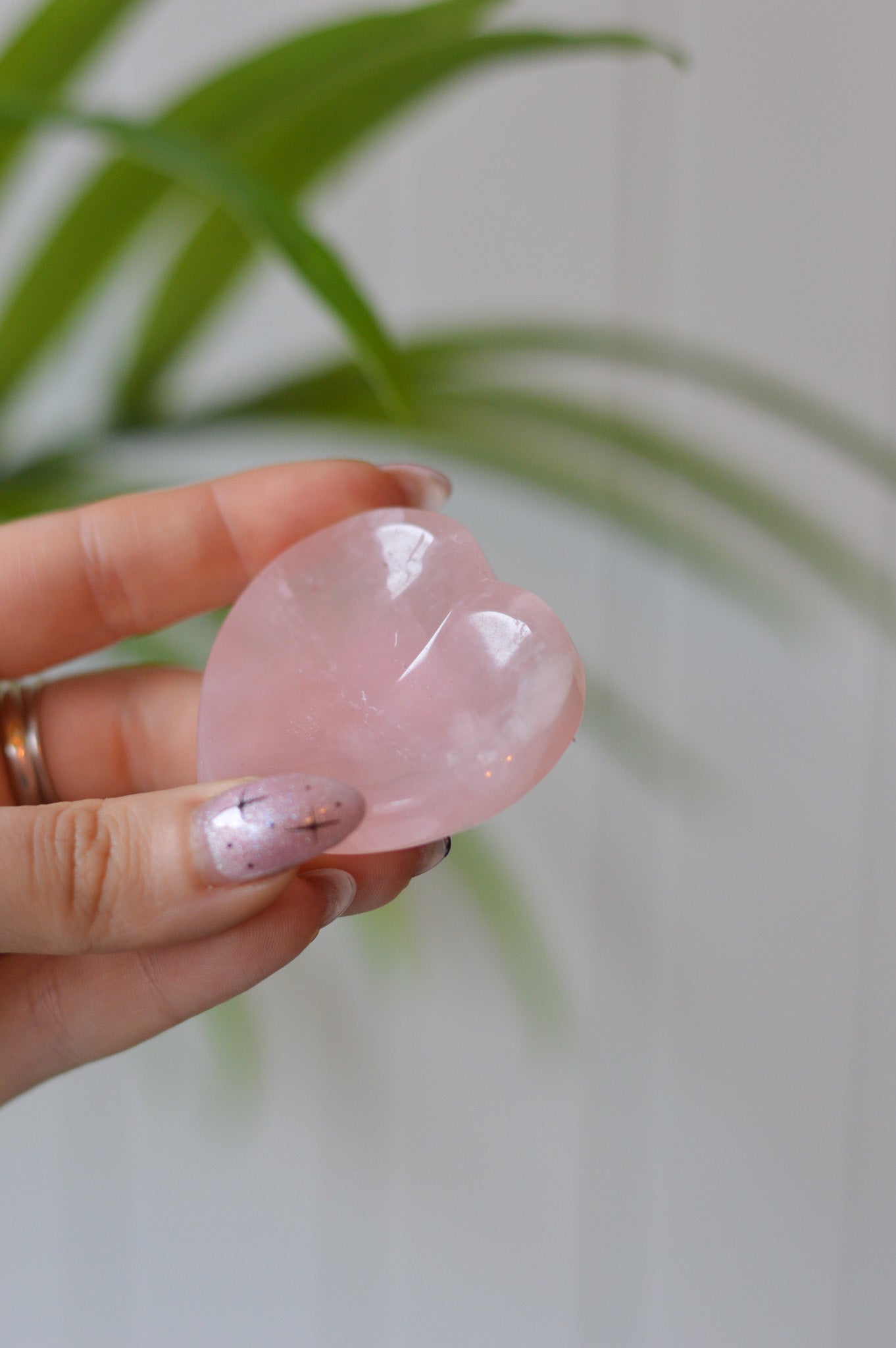 Rose Quartz Mini Heart Dish