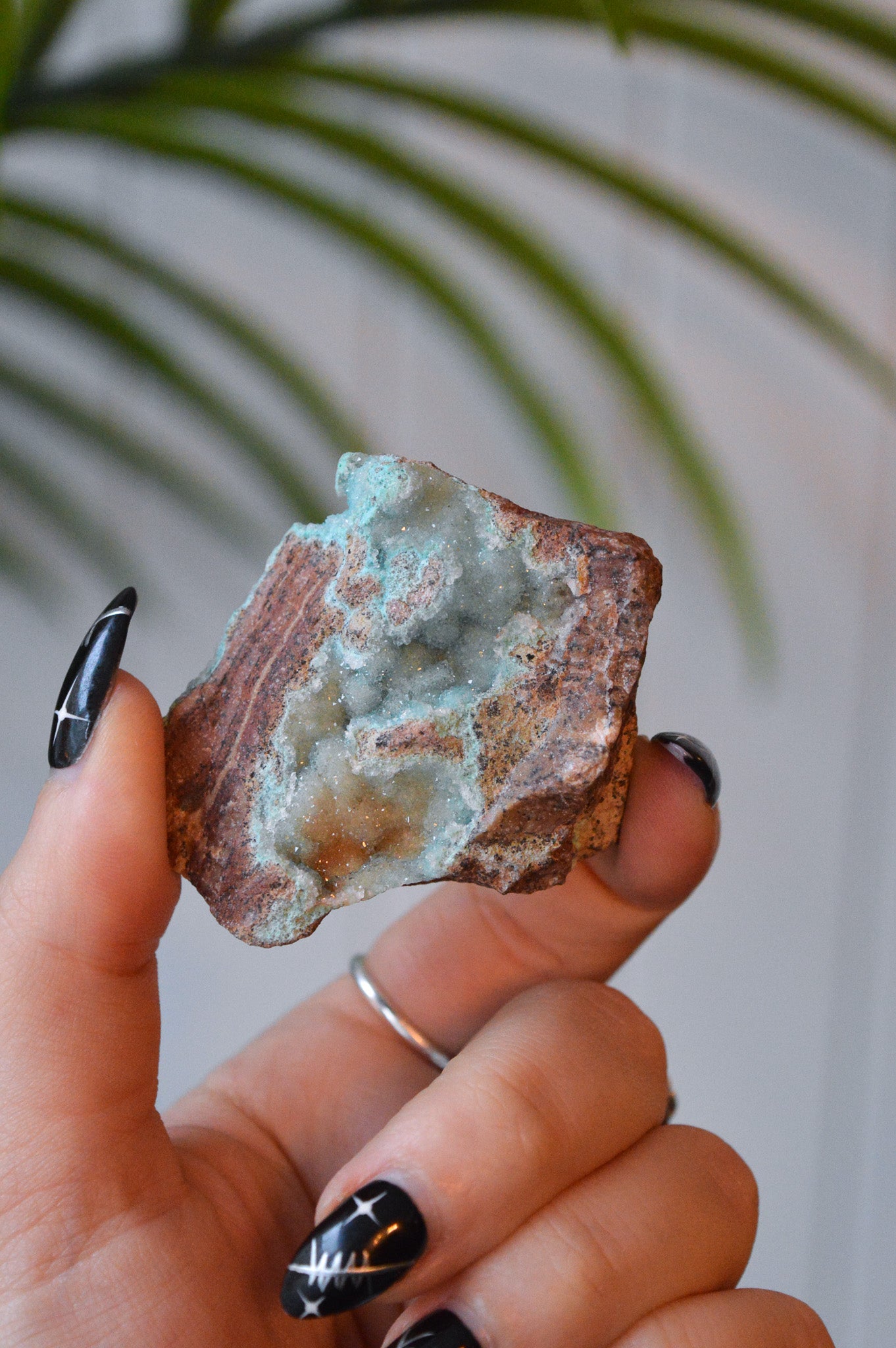 Druzy Chrysocolla Specimen