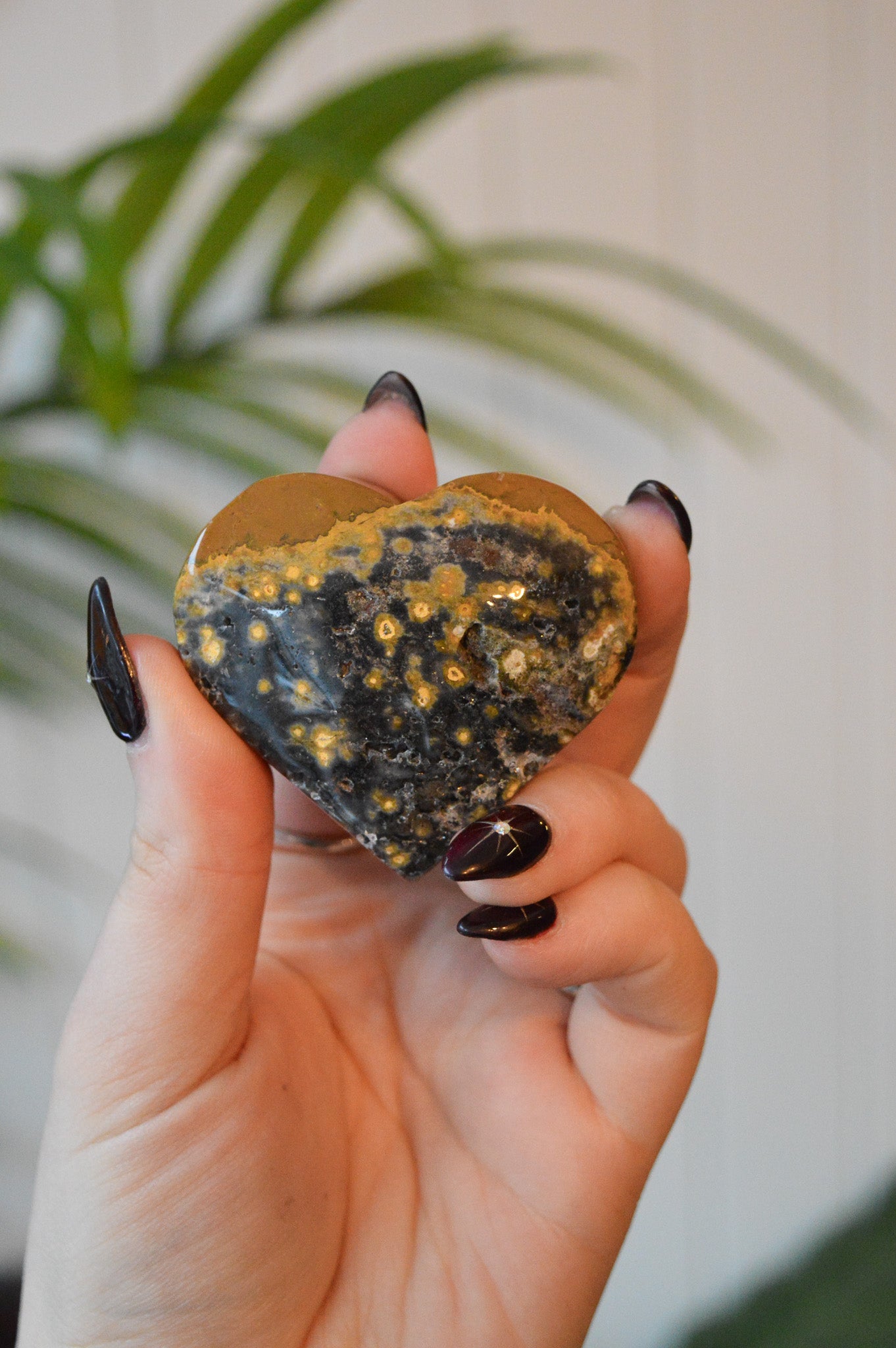 Ocean Jasper Heart #2