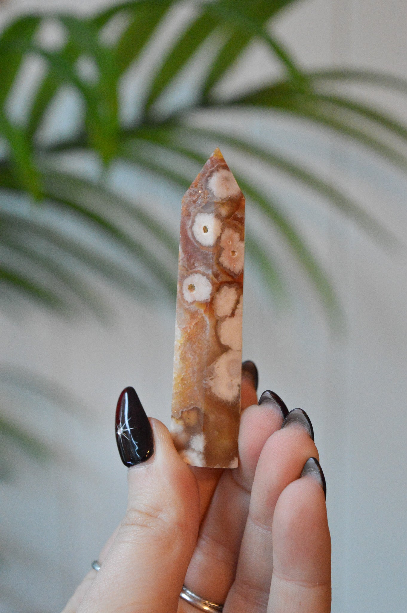 Flower Agate Point #1