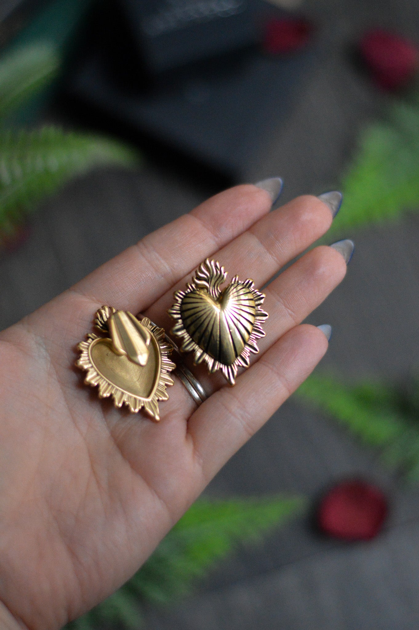 Sacred Heart Ear Hangers