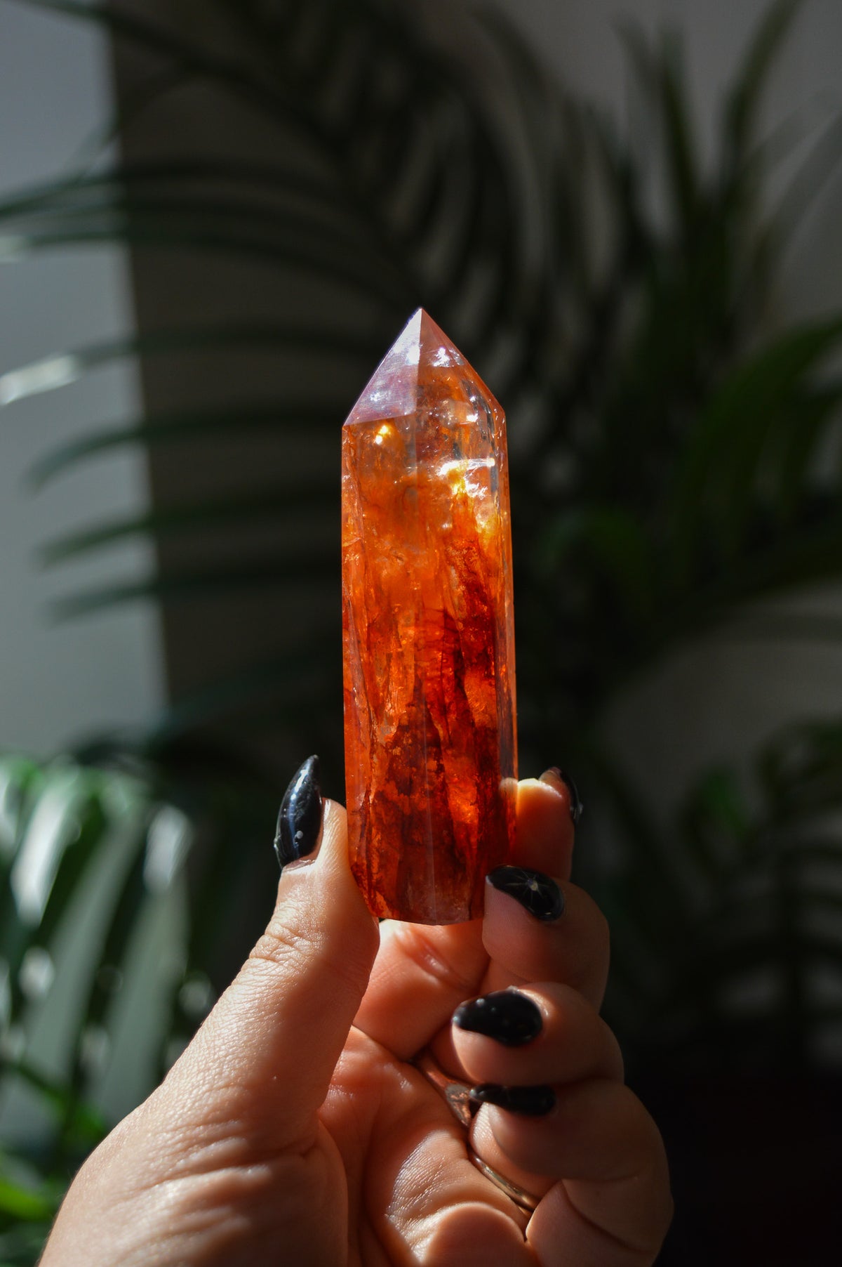 Fire Quartz Point #1