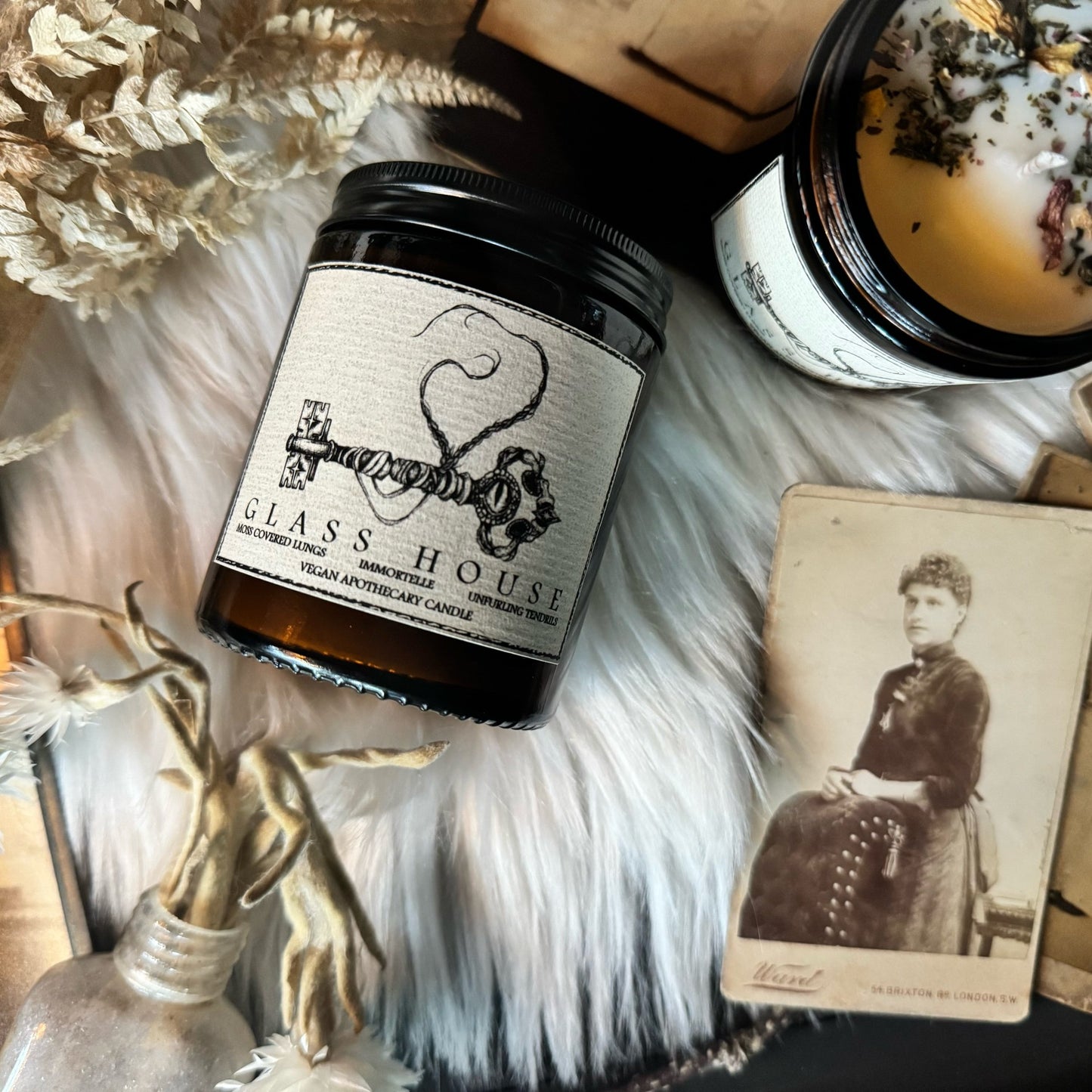 Single Wick Apothecary Candle