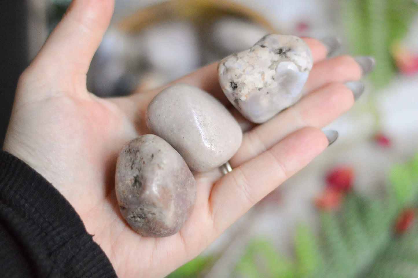 Pink Amethyst Tumblestone