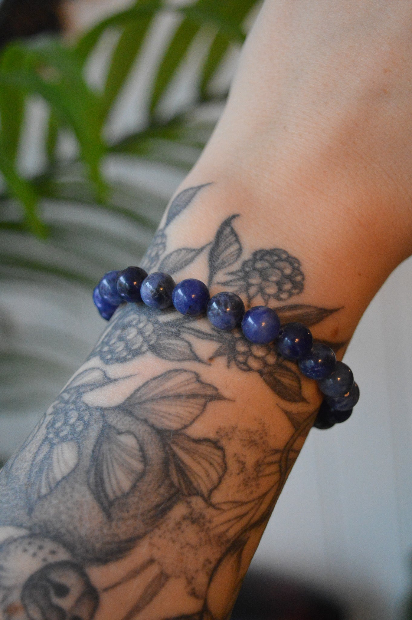Sodalite Bead Bracelet