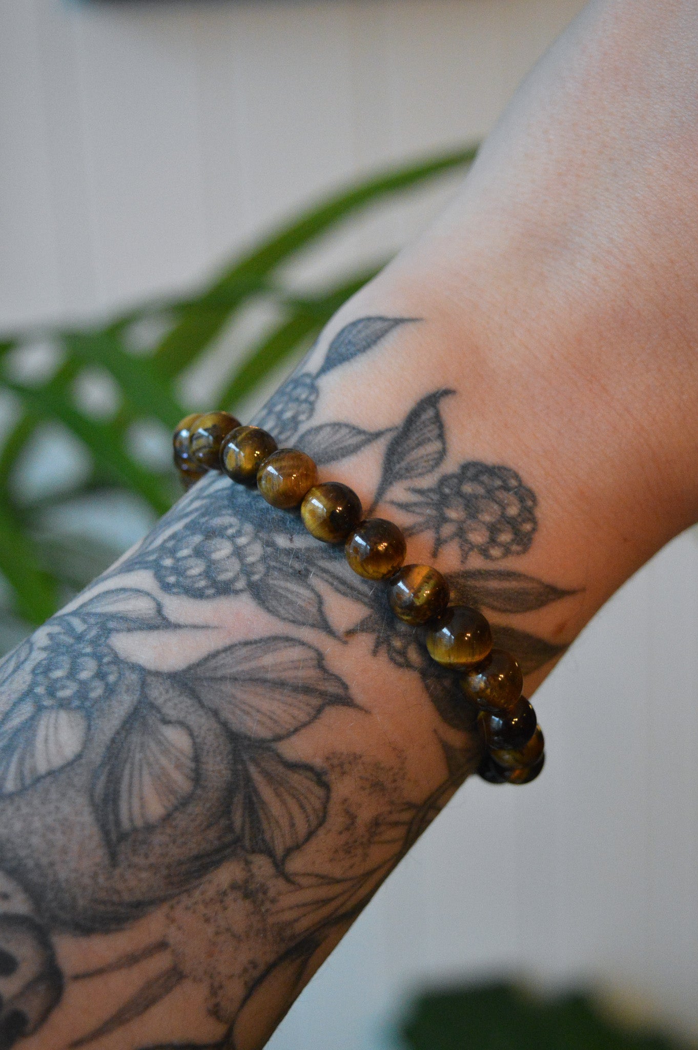 Tigers Eye Bead Bracelet