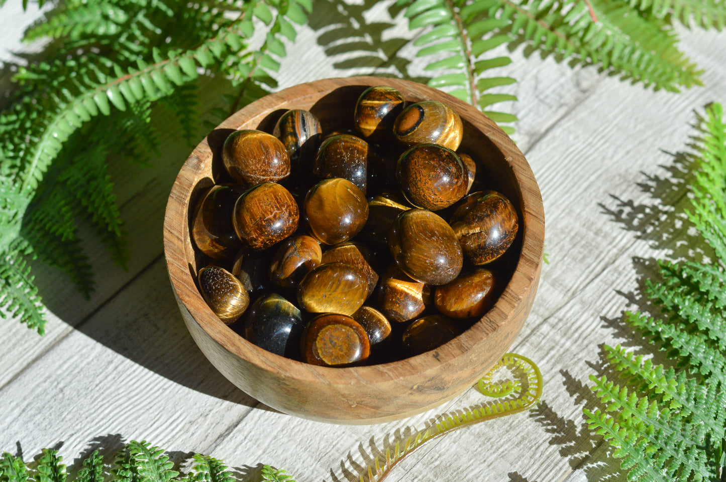 Tigers Eye Tumblestone