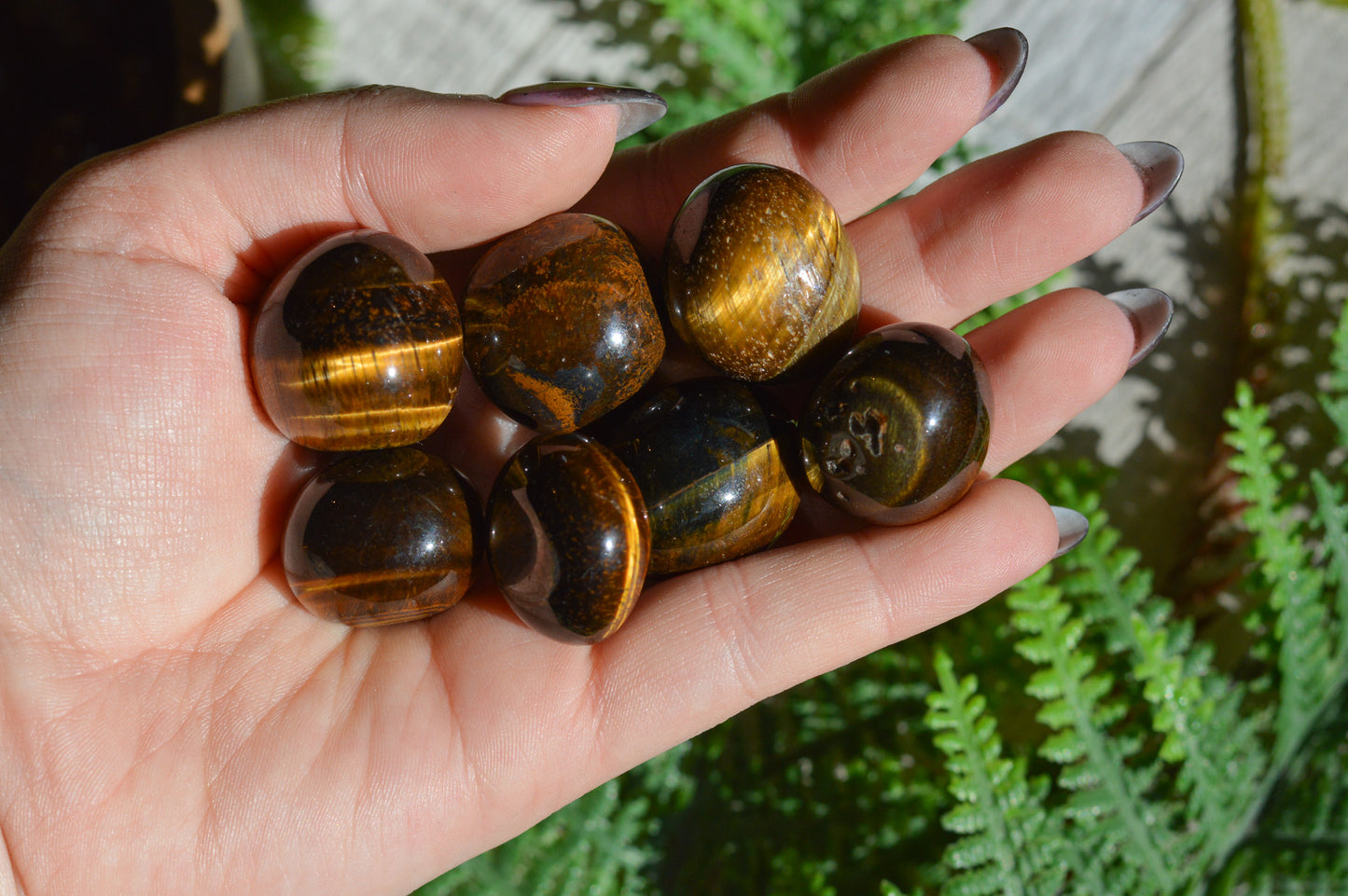 Tigers Eye Tumblestone