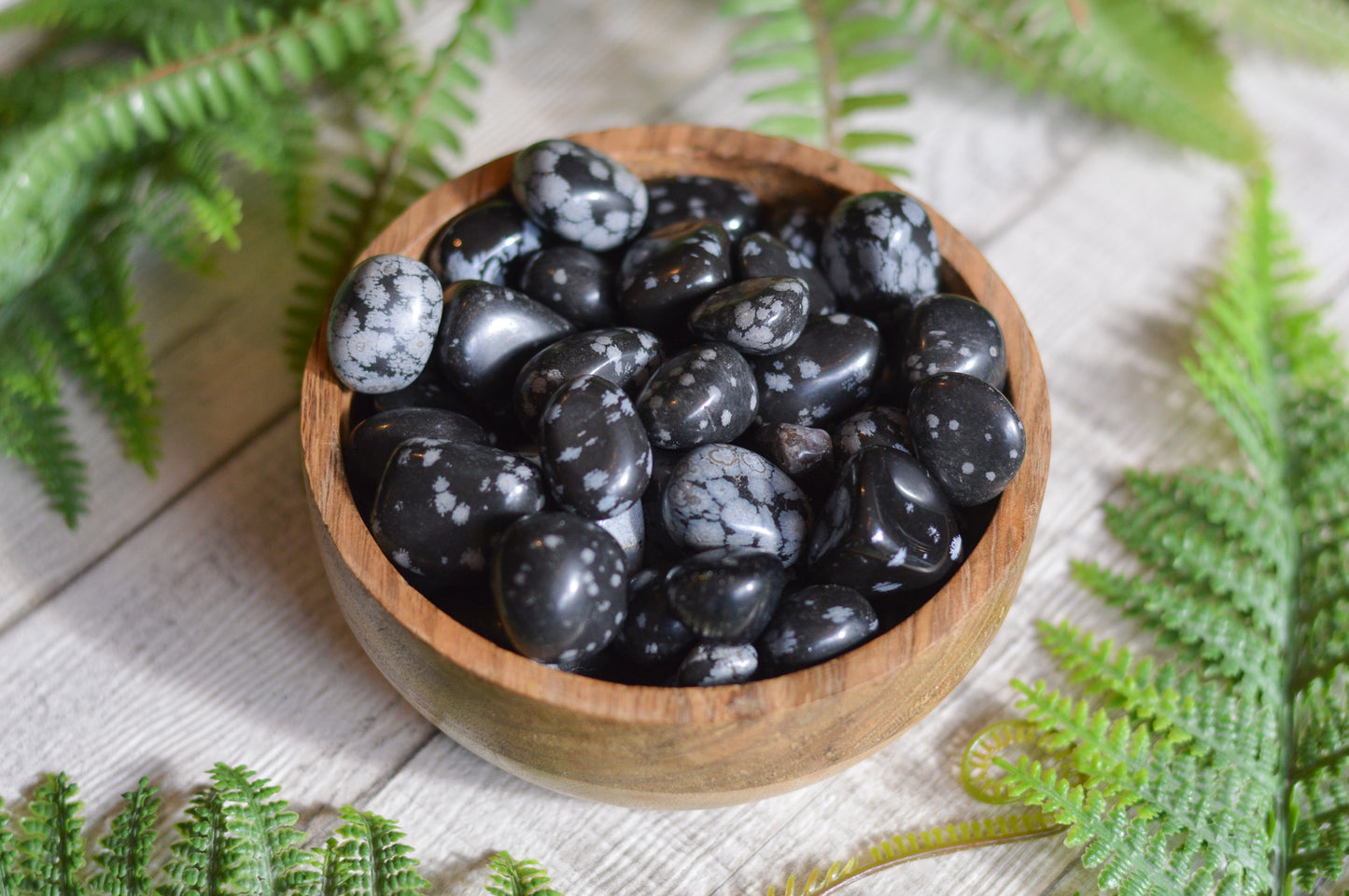 Snowflake Obsidian Tumblestone