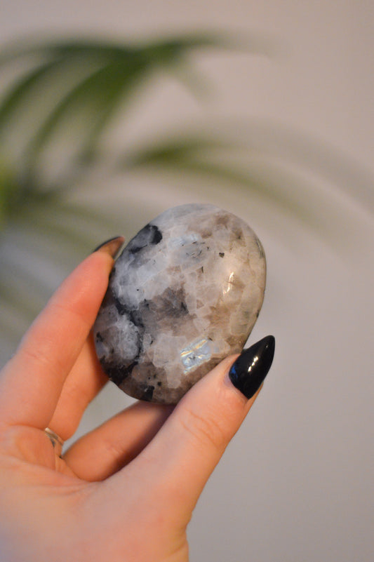 Rainbow Moonstone Palmstone II