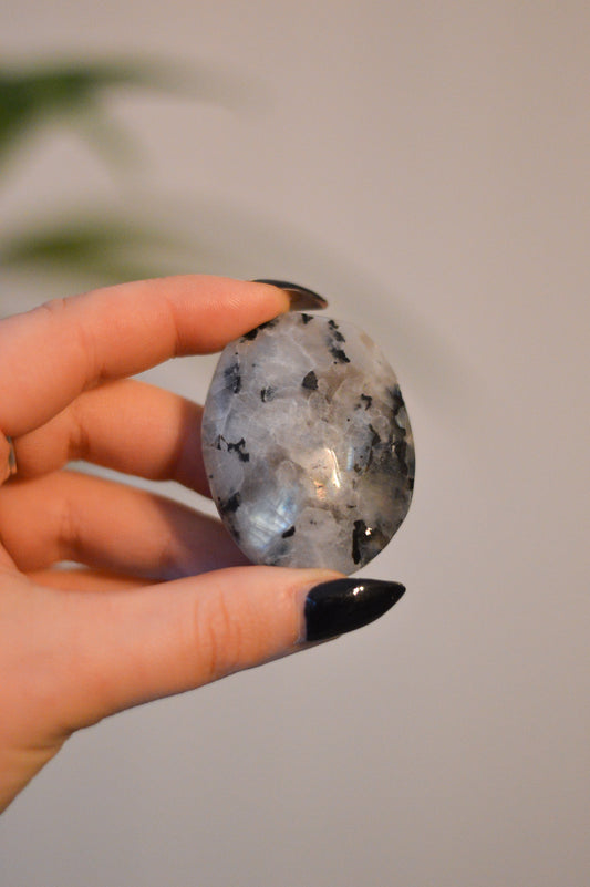 Rainbow Moonstone Palmstone I
