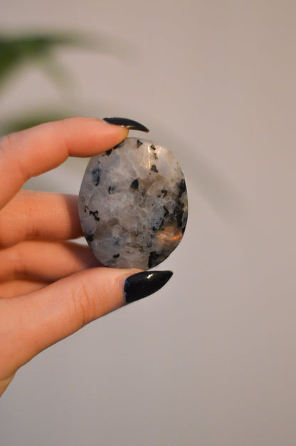 Rainbow Moonstone Palmstone I