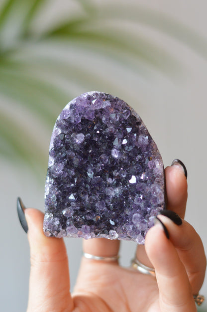 Amethyst Druzy Freeform
