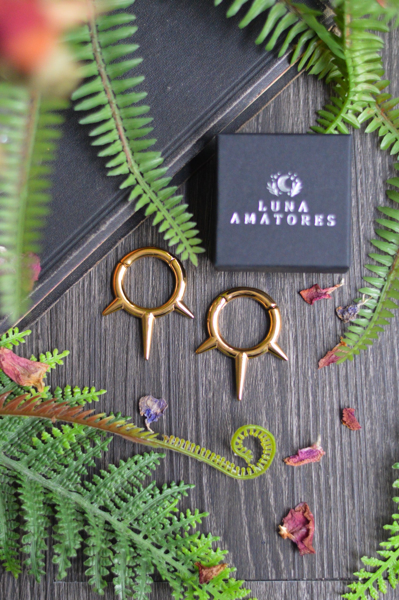 Triple Spike Ear Weights