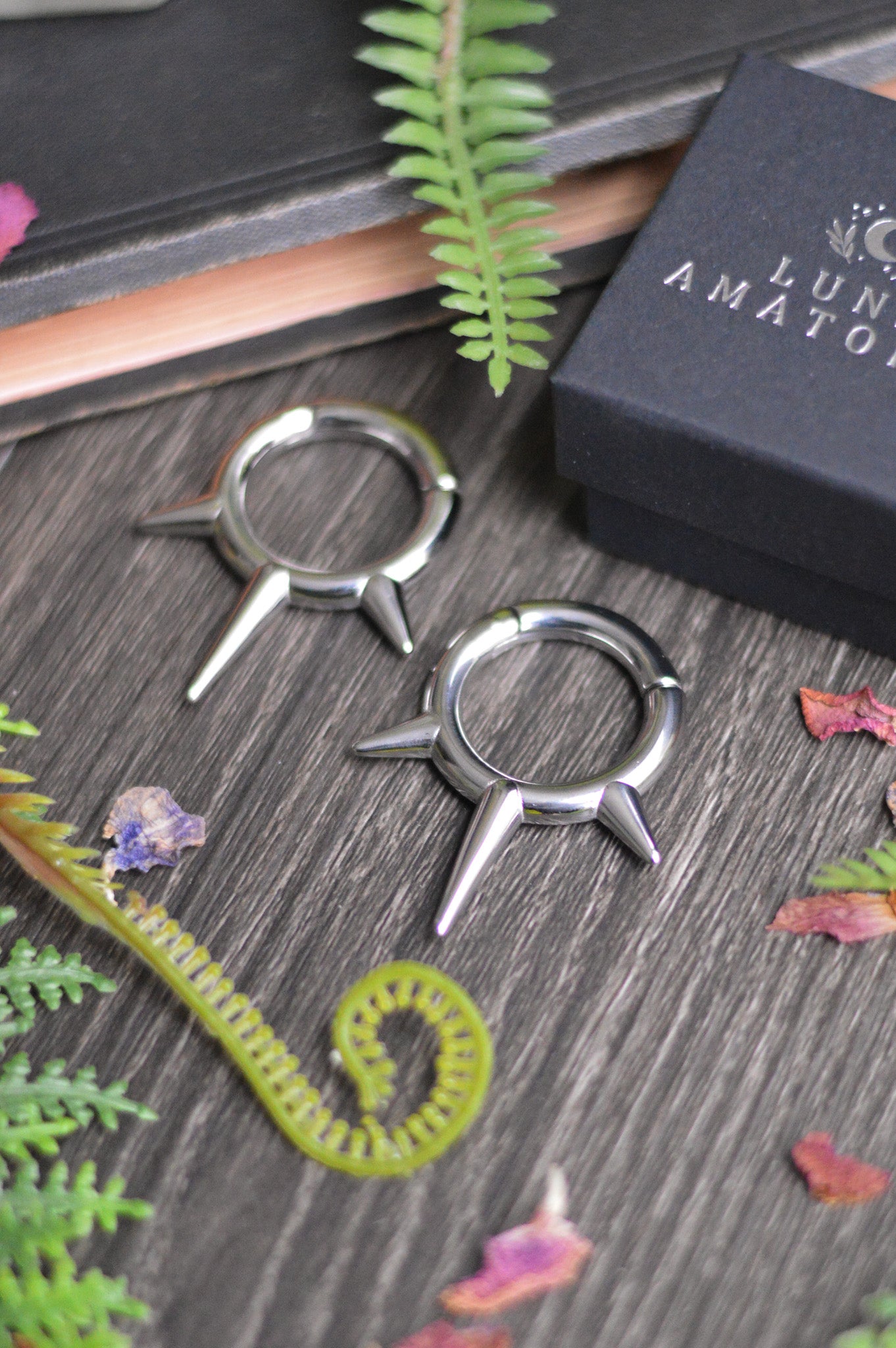 Triple Spike Ear Weights