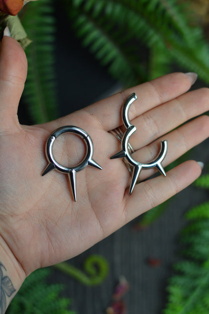 Triple Spike Ear Weights