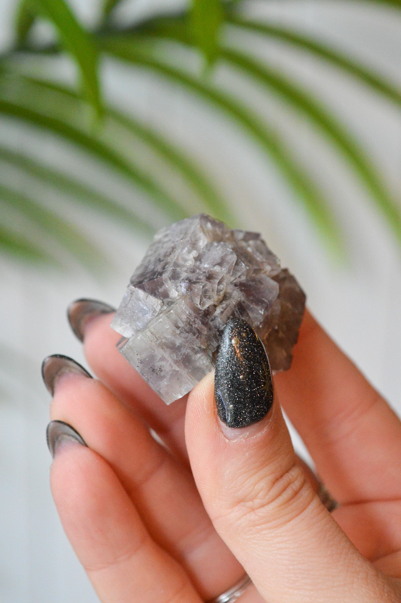 Purple Aragonite Specimen