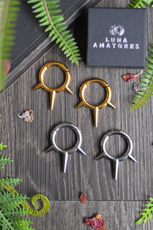 Triple Spike Ear Weights