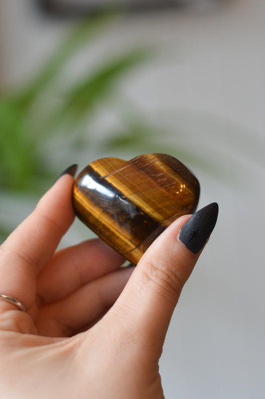 Tigers Eye Heart