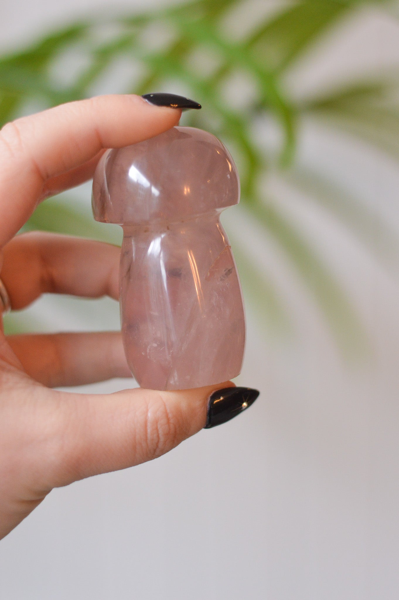 Rose Quartz Mushroom