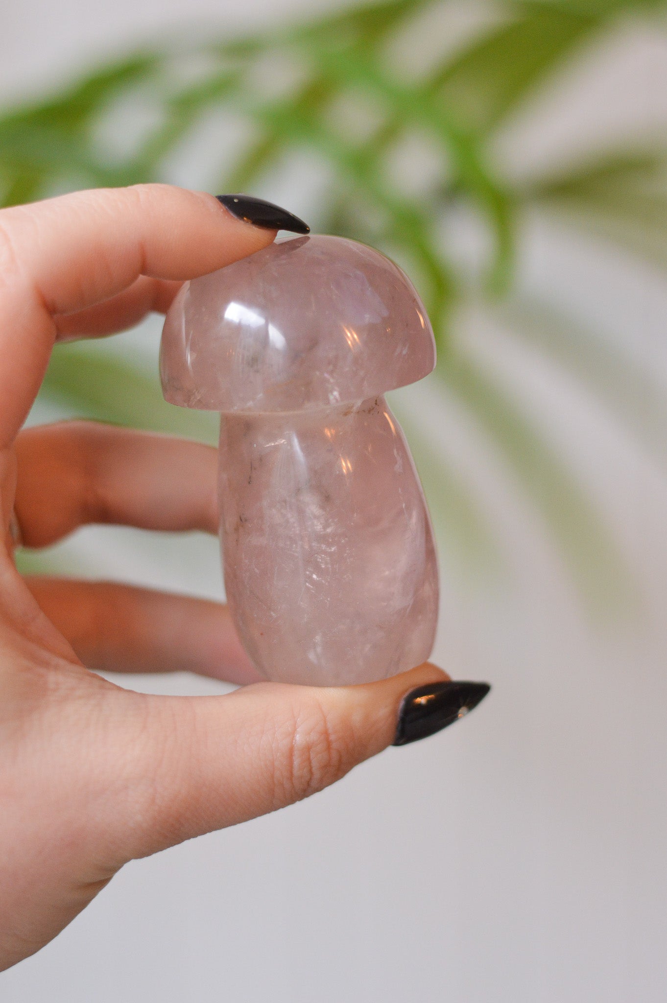 Rose Quartz Mushroom