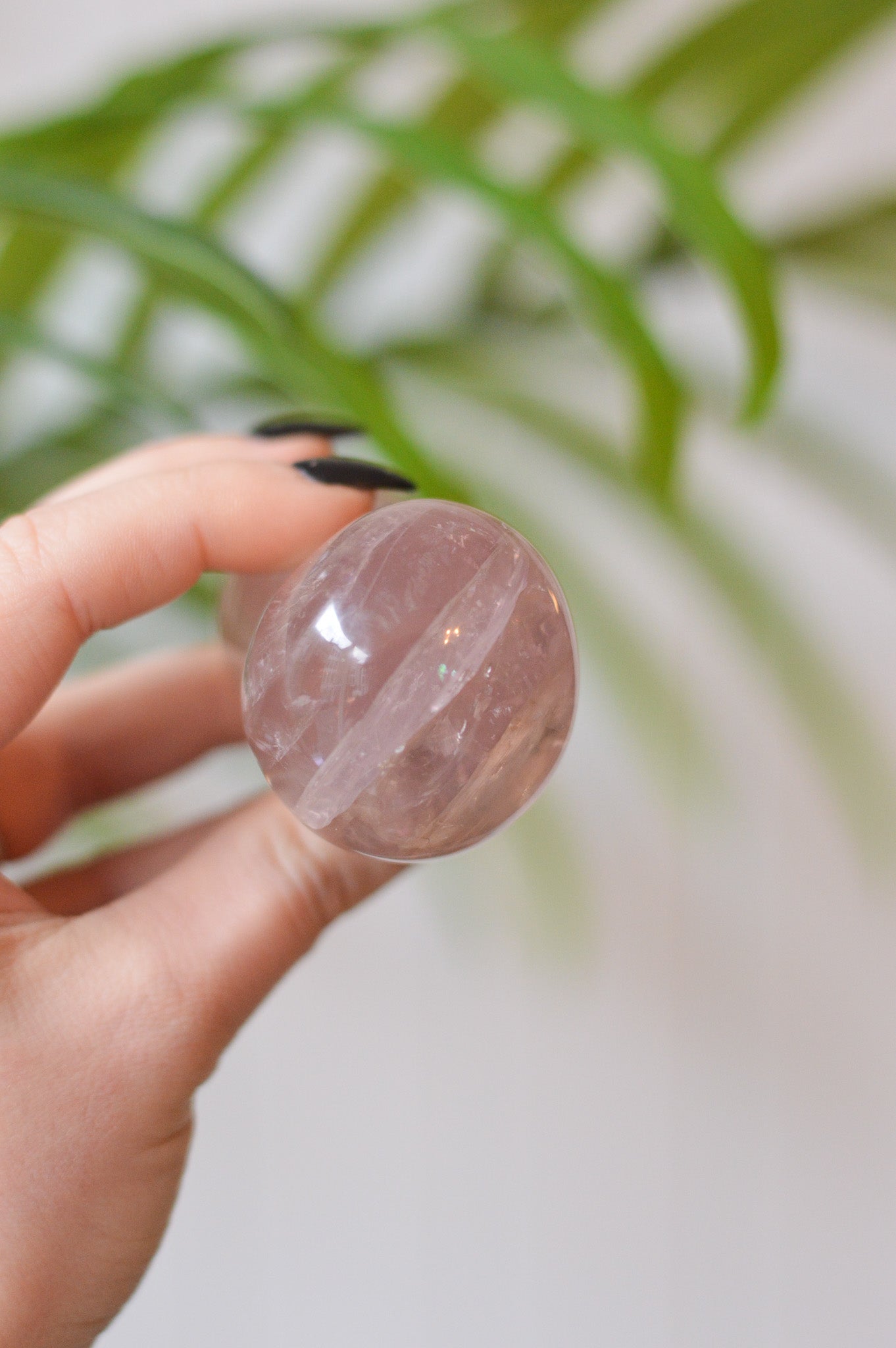Rose Quartz Mushroom