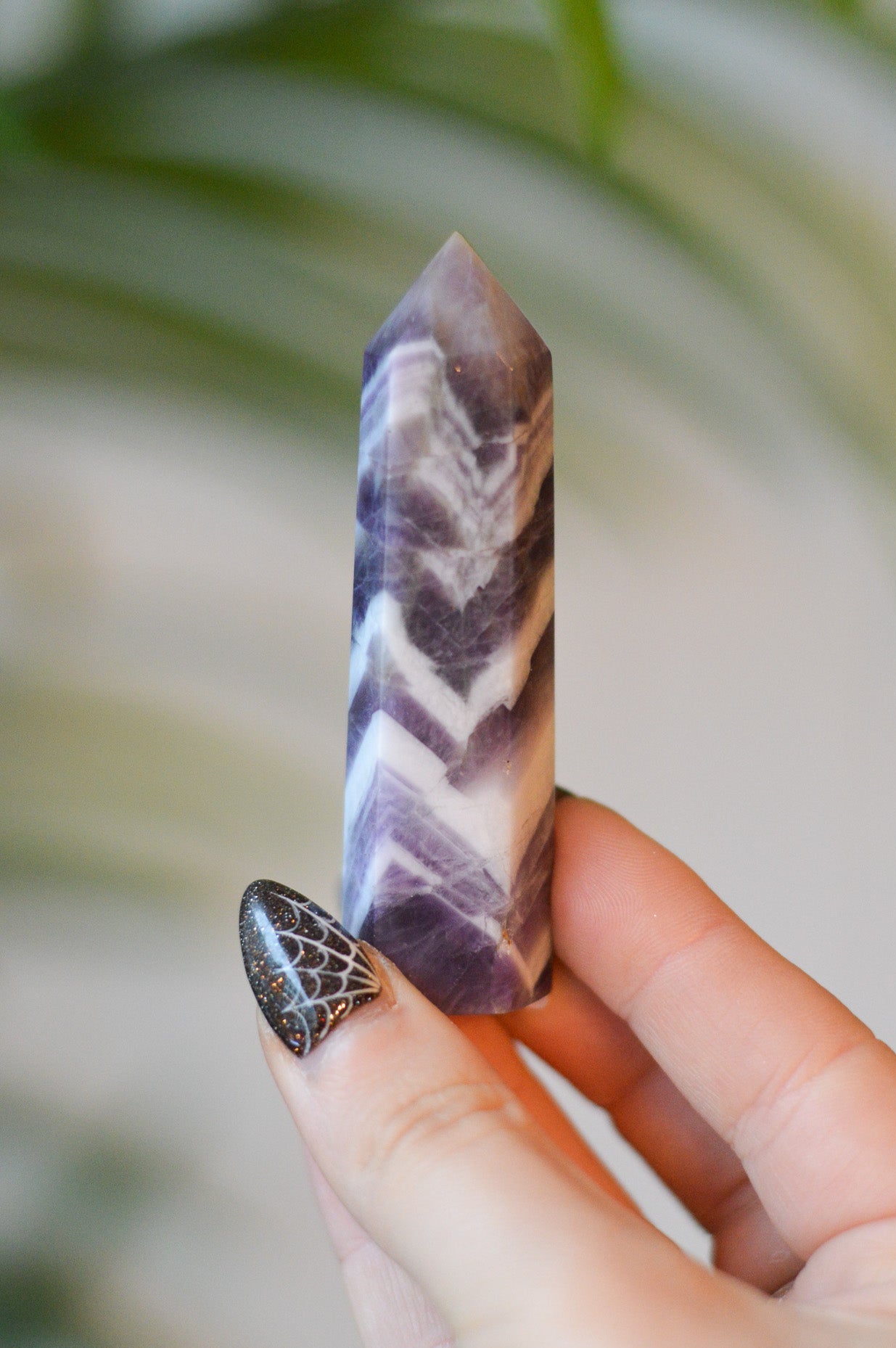 Chevron Amethyst Point