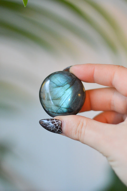 Labradorite Palm Stone #2