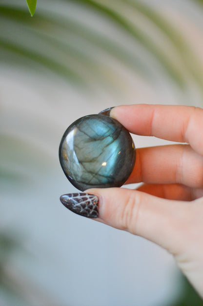 Labradorite Palm Stone #2