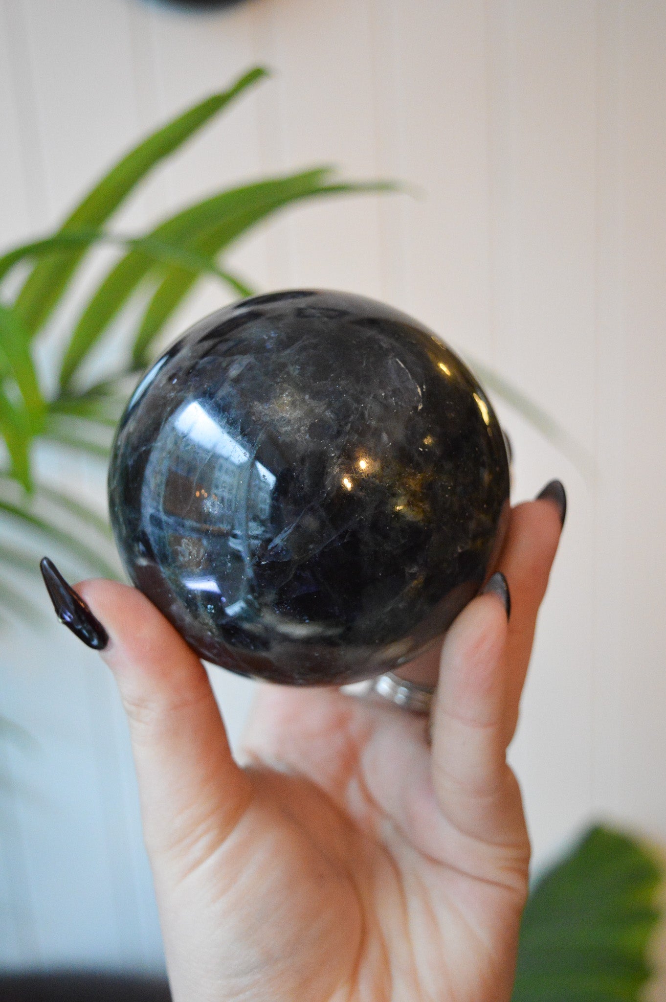 Iolite Sphere