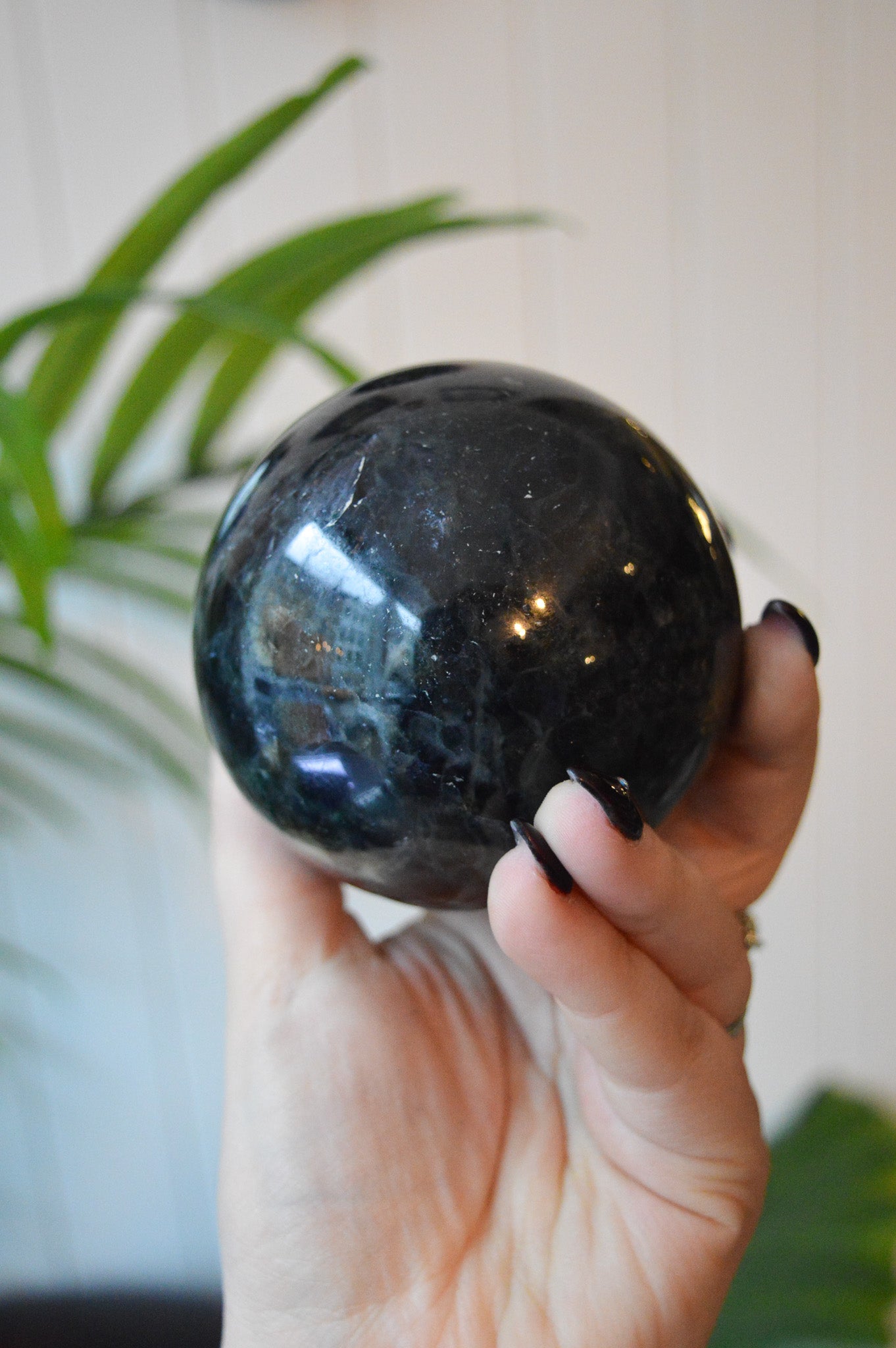 Iolite Sphere