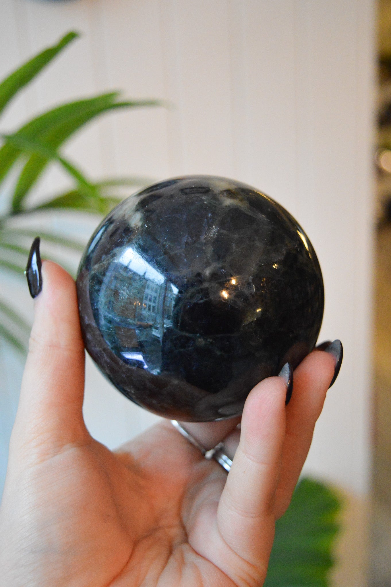 Iolite Sphere
