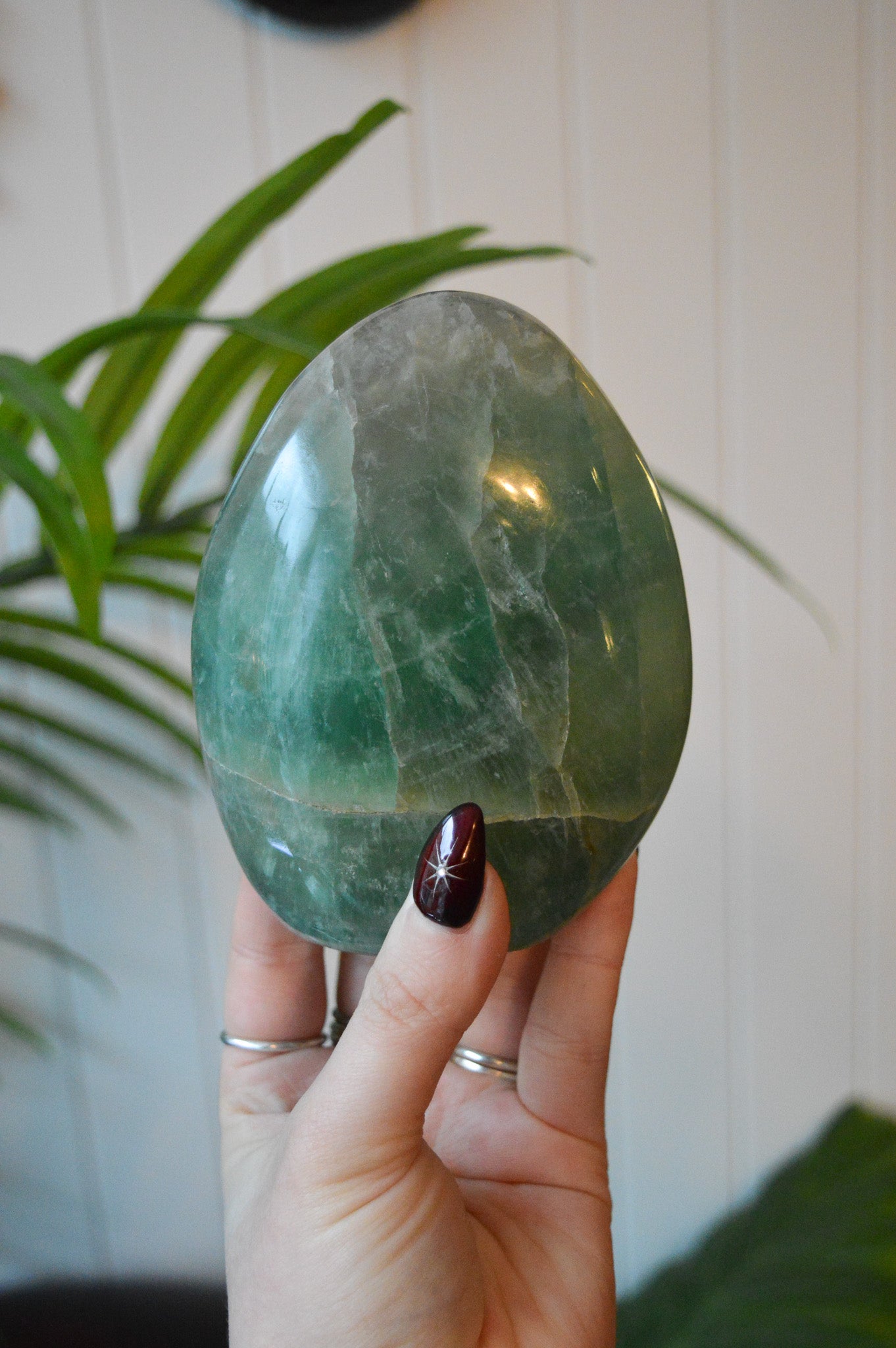 Green Fluorite Cut Base Freeform