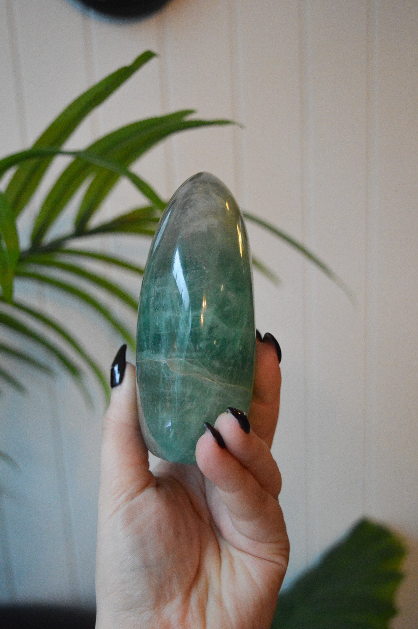Green Fluorite Cut Base Freeform