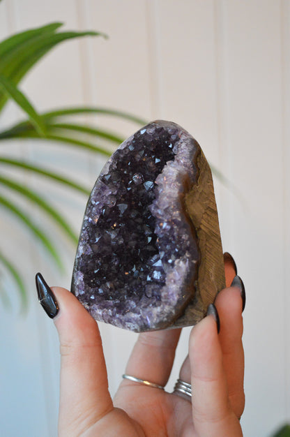 Amethyst Druzy Cut Base Freeform #1